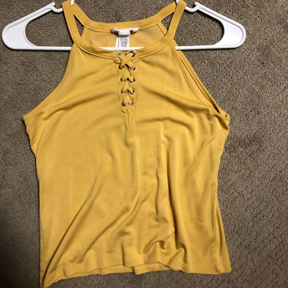 Yellow Tank Top